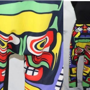 Multi Color Baggy Pants (S)